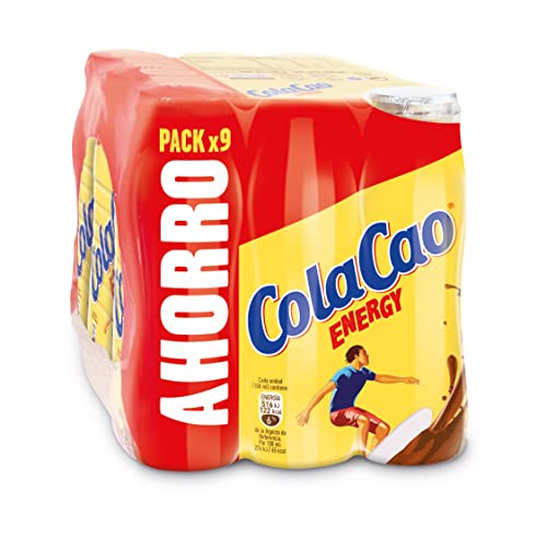 ColaCao - Batido ColaCao Energy - Pack de 9 x 188 ml