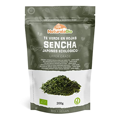 Té verde Sencha Japonés Orgánico - Upper Grade - de 200g....