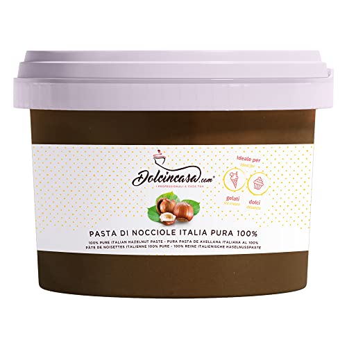 Pasta de avellana Italia 100% pura, para helados, cremas,...
