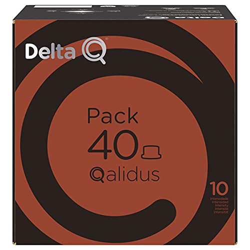 Delta Q Qalidus- Pack Cápsulas Intensidad 10/15 - Café...