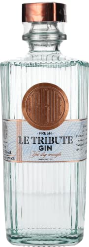 LE TRIBUTE - Ginebra Premium, Dry Gin, 43% Volumen de...