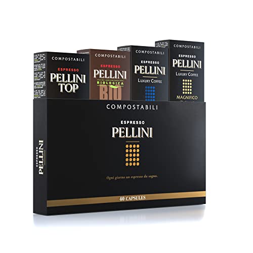 Pellini Caffè - Espresso Pellini Gift Box - 40 Cápsulas -...