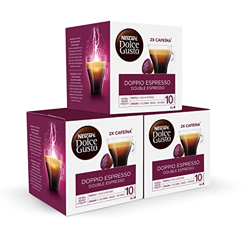 NESCAFÉ Dolce Gusto Doppio Espresso - x3 pack de 16...