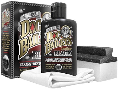 Doc Baileys Leather Black Detail Kit 80004-12 by Doc Baileys