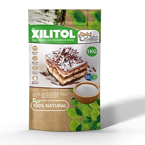 Edulcorante Xilitol Zero DulciLight 100% Natural 1 Kg Origen...